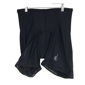 Garneau Gel Cycling Shorts Black Padded Mens Size XL